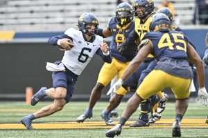 WVU's offense wins Gold-Blue game 56-51 as spring football comes to a close